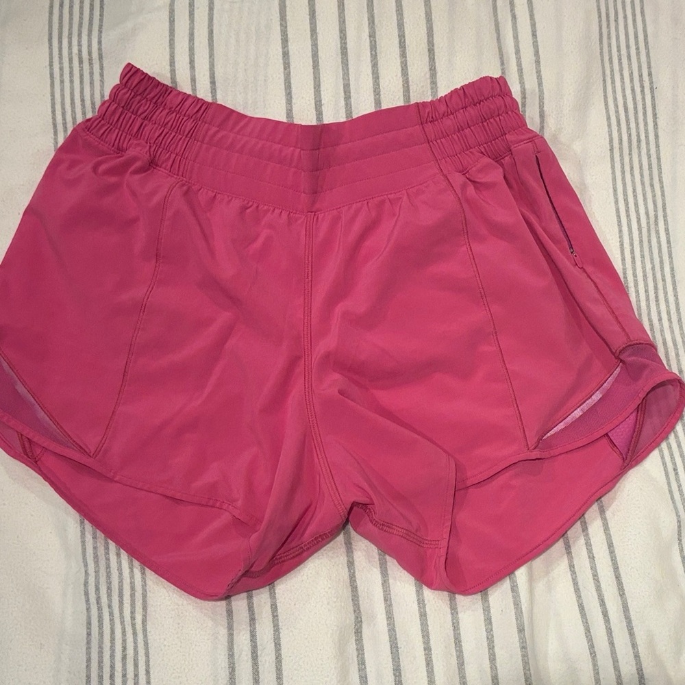 Lululemon Hotty Hot Shorts in Sonic Pink